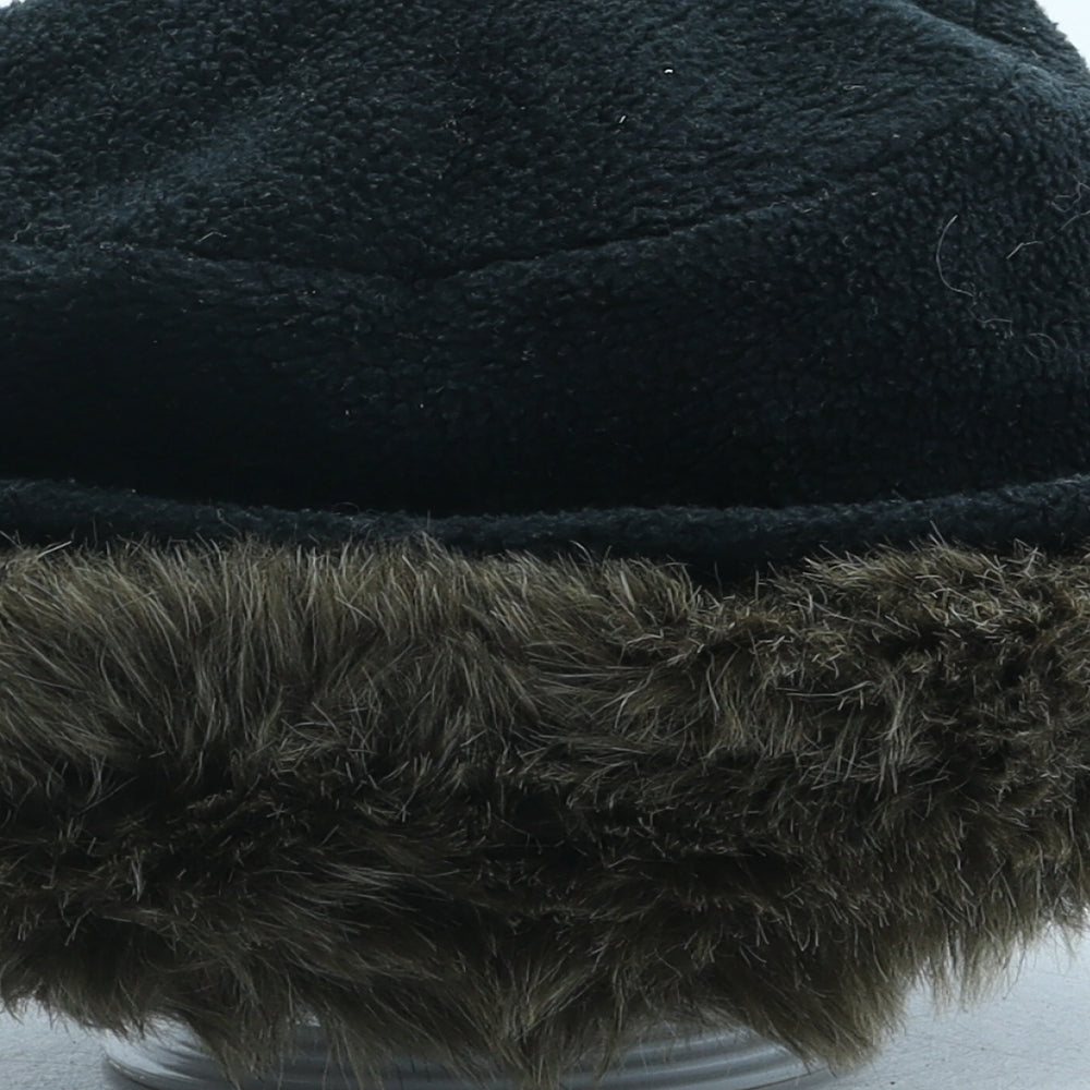 Preworn Womens Black Acrylic Cloche One Size