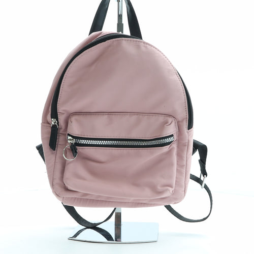 Primark Womens Pink Nylon Backpack Size Medium