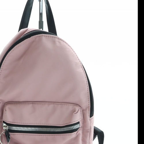 Primark Womens Pink Nylon Backpack Size Medium