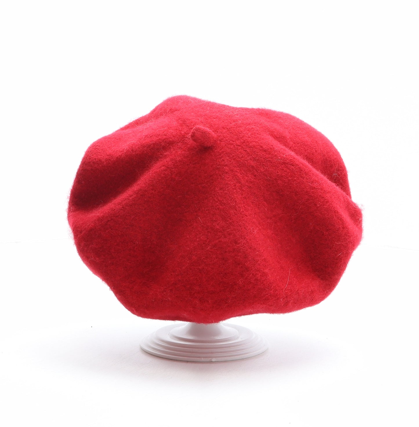 Primark Womens Red 100% Wool Beret One Size