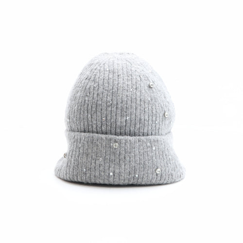Primark Womens Grey Polyester Beanie One Size