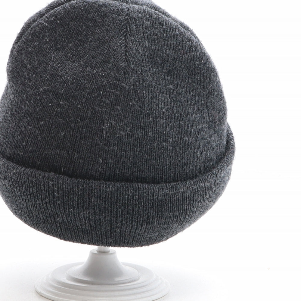 Thinsulate Boys Grey Acrylic Beanie One Size - Size 6-9 years