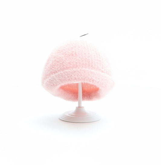 PEP&CO Girls Pink Polyamide Beanie One Size