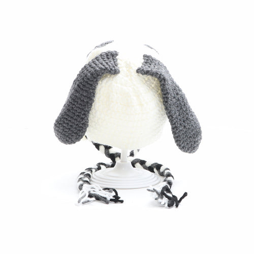 Preworn Boys Ivory Acrylic Winter Hat Size XS - Rabbit Design