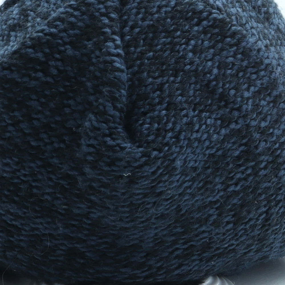 New Look Boys Blue Acrylic Trapper Hat One Size - Faux Fur