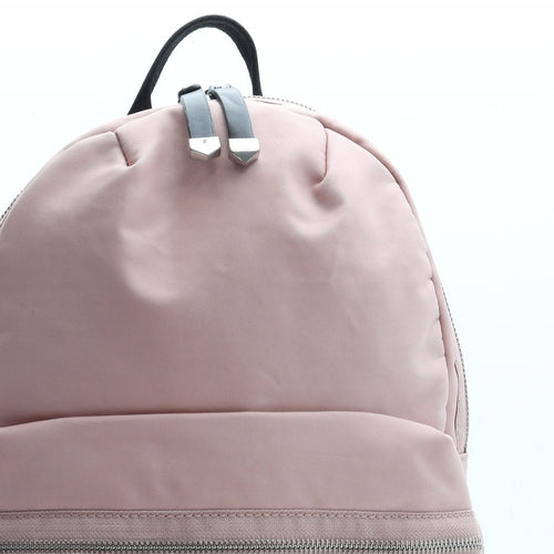Red Herring Womens Pink Polyester Backpack Size Large