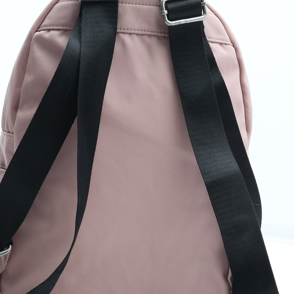 Red Herring Womens Pink Polyester Backpack Size Large