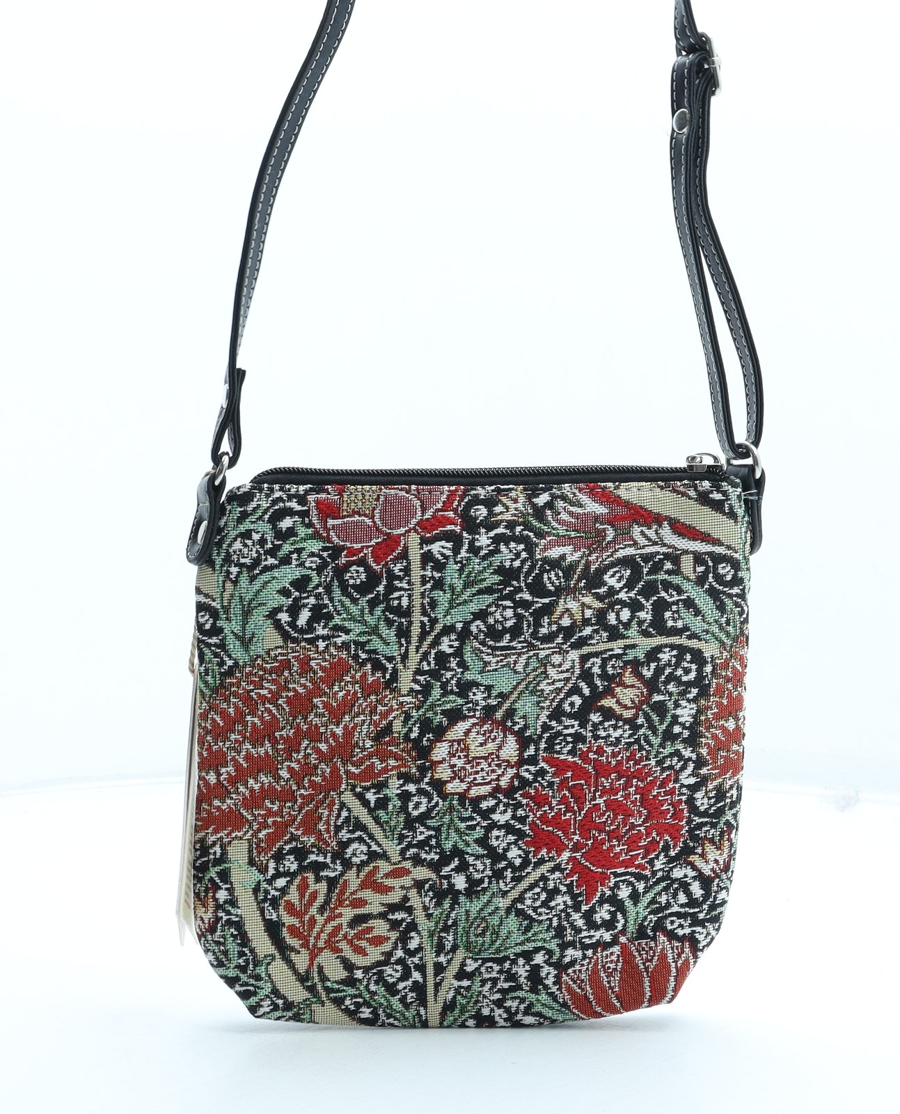 Signare Womens Multicoloured Geometric Cotton Crossbody Size Small