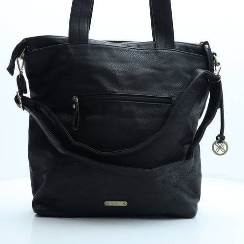 Fiorelli Womens Black Polyurethane Hobo Bag Size Large