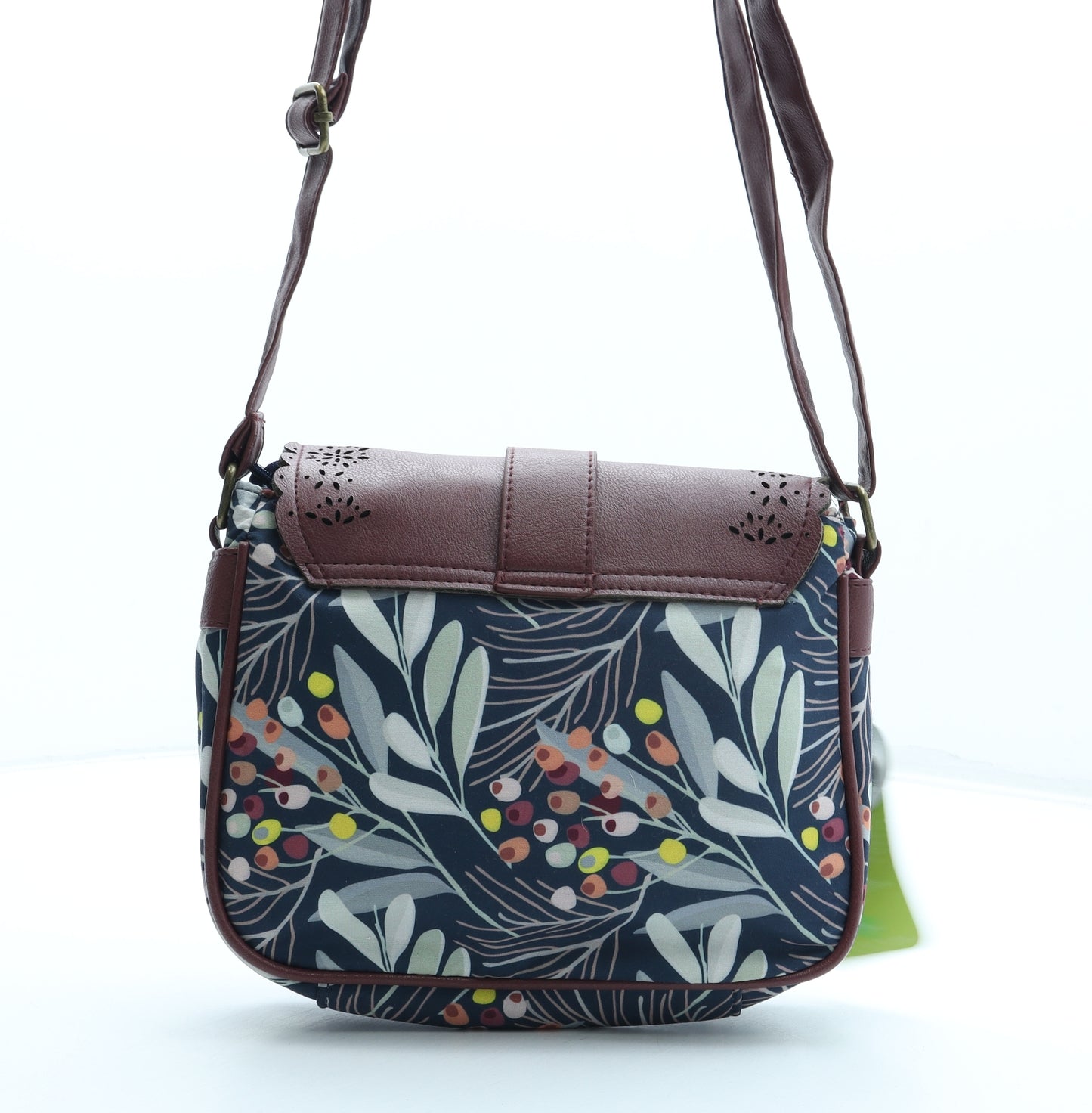 Lettuce Womens Multicoloured Floral Polyester Crossbody Size Small