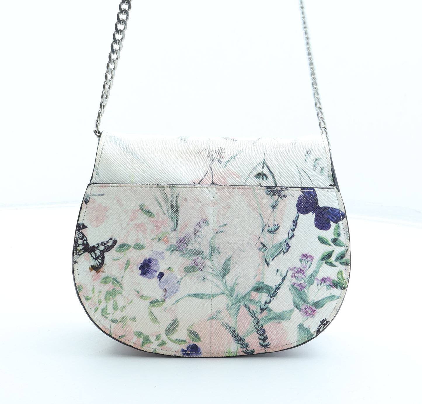 Fiorelli Womens Multicoloured Floral Polyurethane Crossbody Size Small