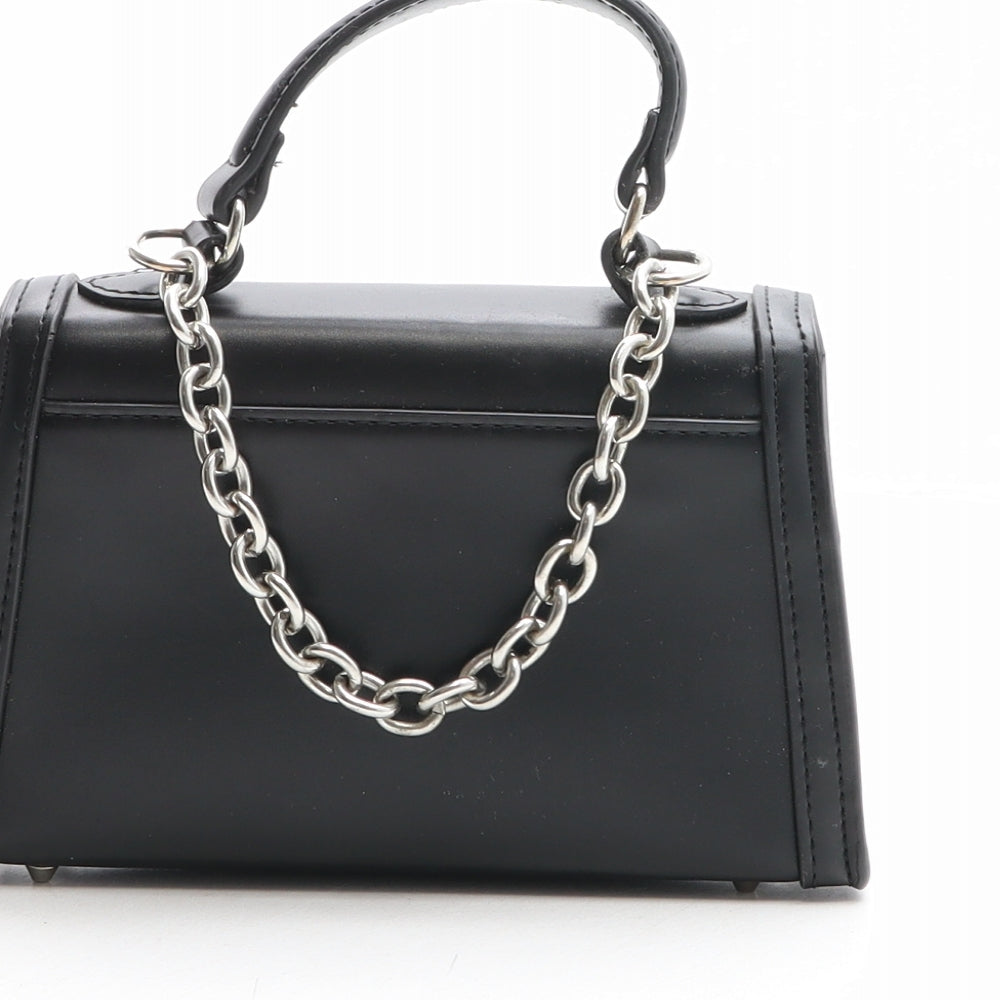 River Island Womens Black Polyurethane Top Handle Bag Size Mini