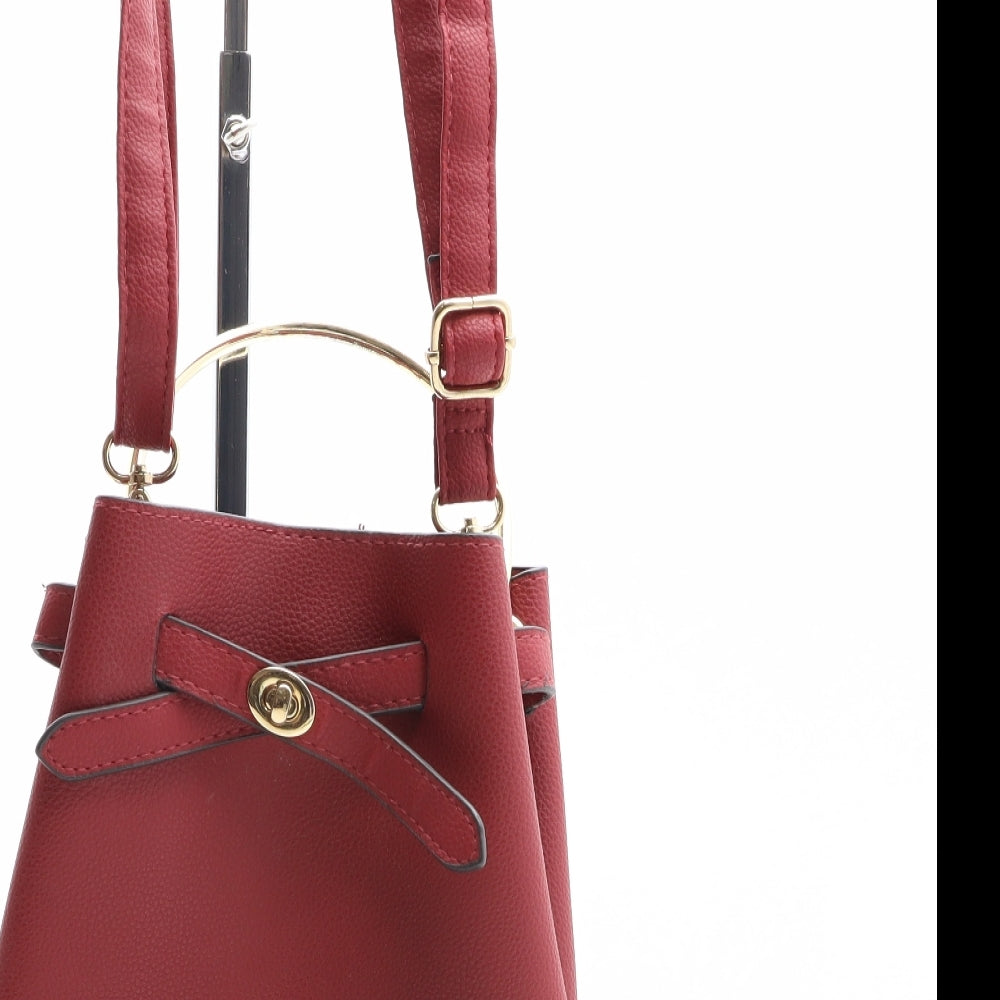 Primark Womens Red PVC Pouch Size Small