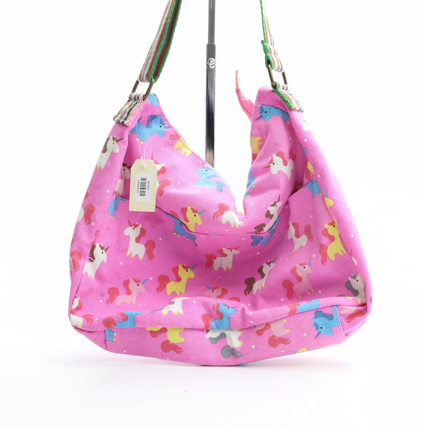 Have Best Womens Multicoloured Geometric Polyester Crossbody Size Medium - Unicorn Pattern