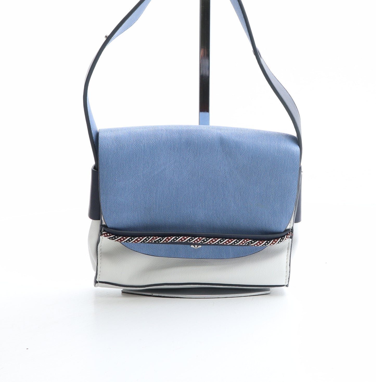 Nica Womens Multicoloured Colorblock Polyurethane Crossbody Size Small