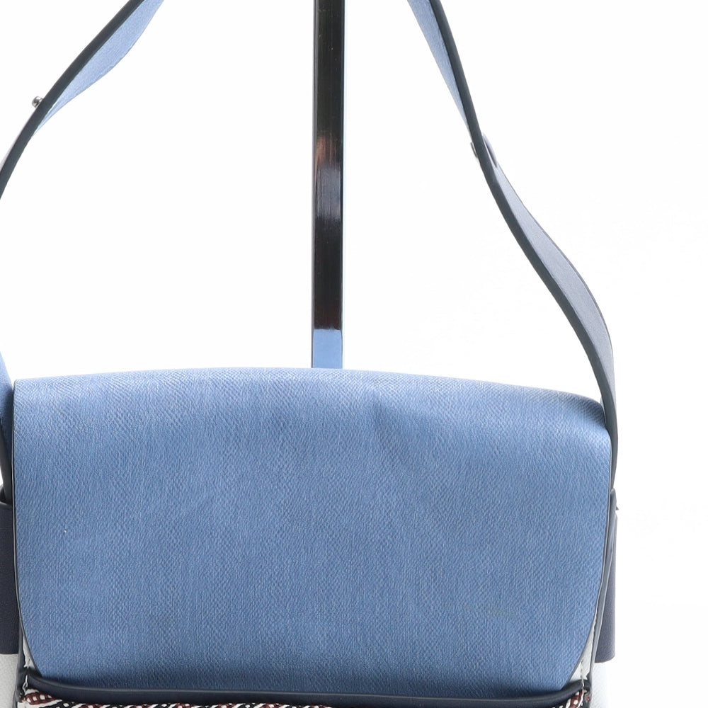 Nica Womens Multicoloured Colorblock Polyurethane Crossbody Size Small