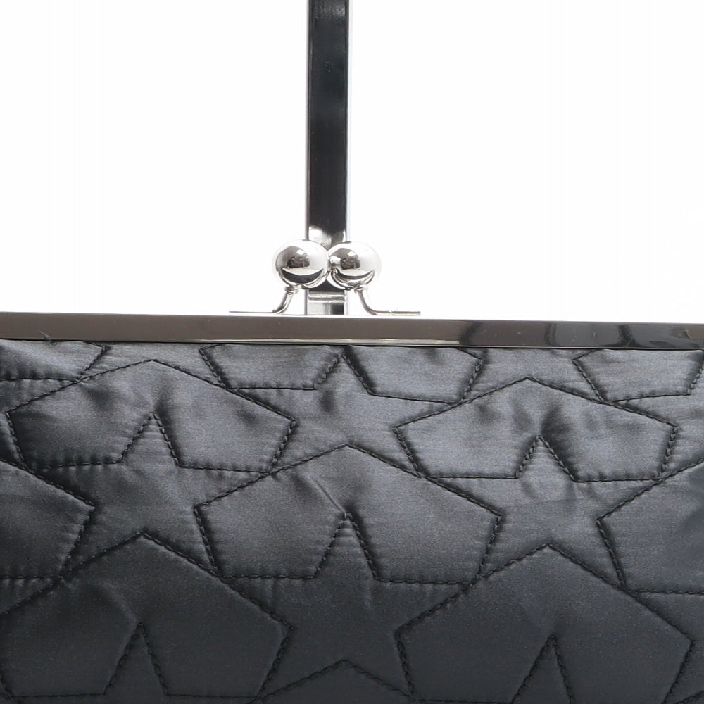 Sexy Hair Womens Black Geometric Polyester Clutch Size Medium - Stars Pattern