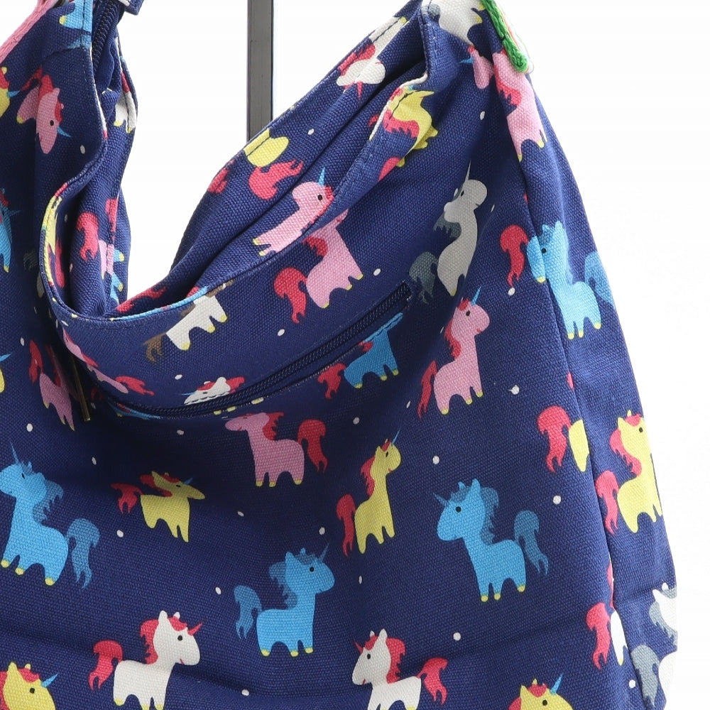 Have Best Womens Multicoloured Geometric Polyester Crossbody Size Medium - Unicorn Pattern