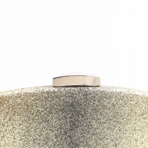 Preworn Womens Gold Ombré Polyester Clutch Size Mini