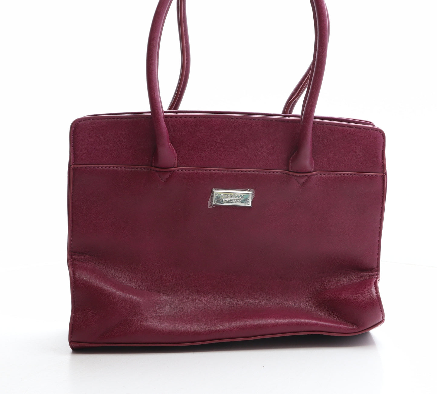 Fiorelli Womens Purple Polyurethane Shoulder Bag Size Medium