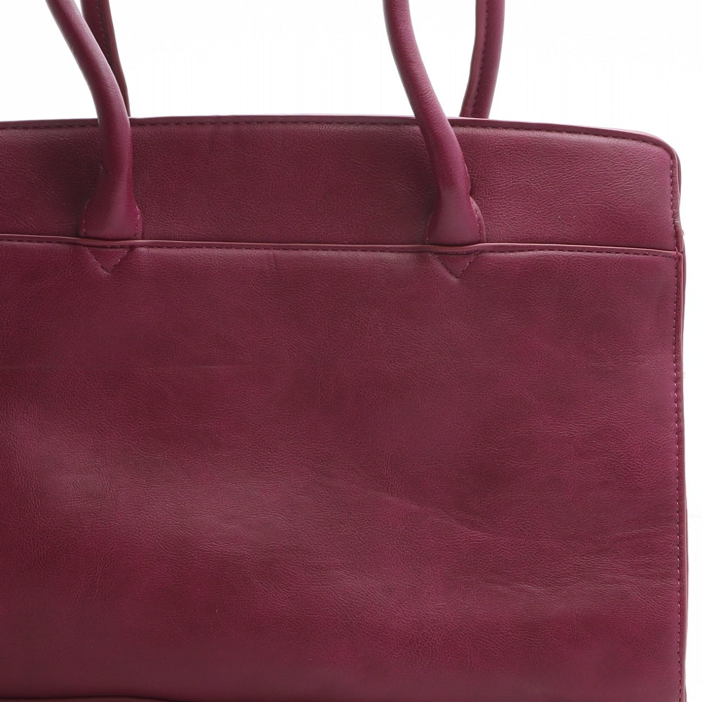 Fiorelli Womens Purple Polyurethane Shoulder Bag Size Medium