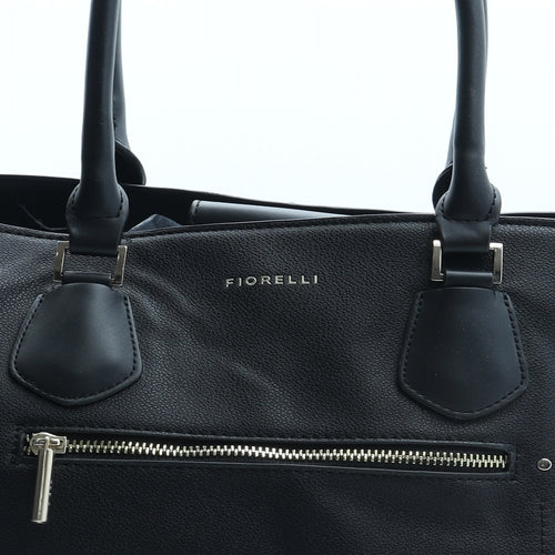 Fiorelli Womens Black Polyurethane Top Handle Bag Size Large