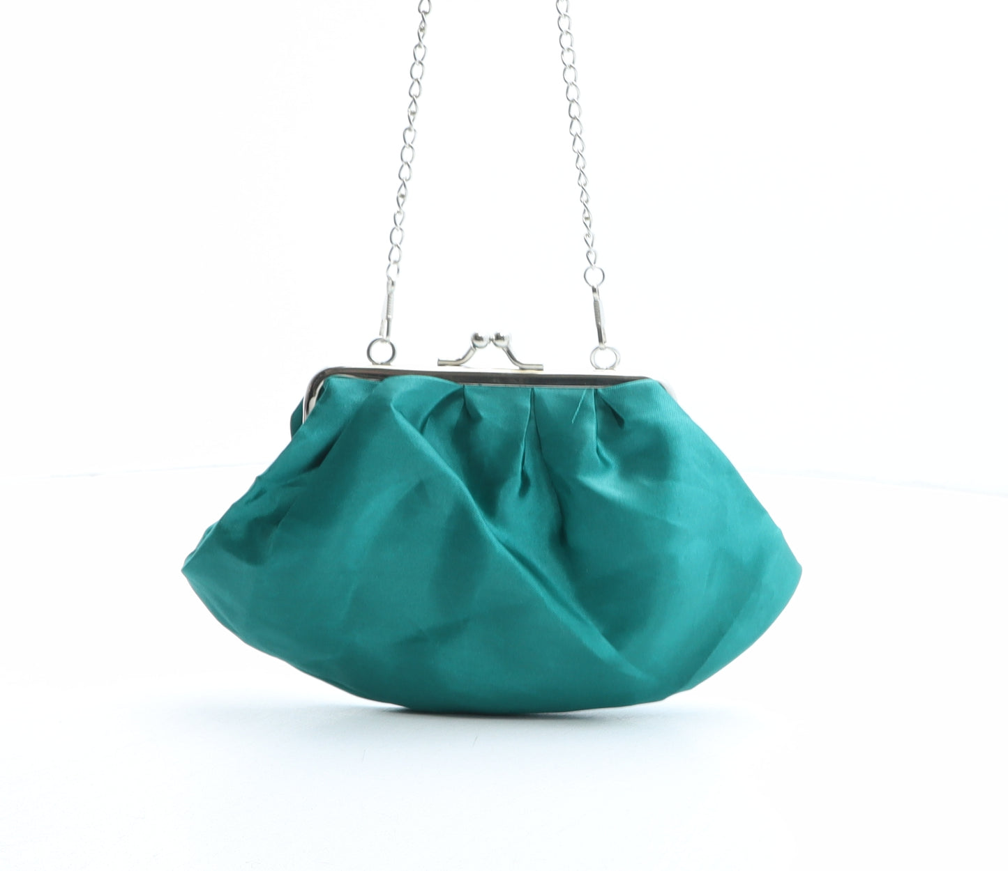 Oasis Womens Green Polyester Clutch Size Mini