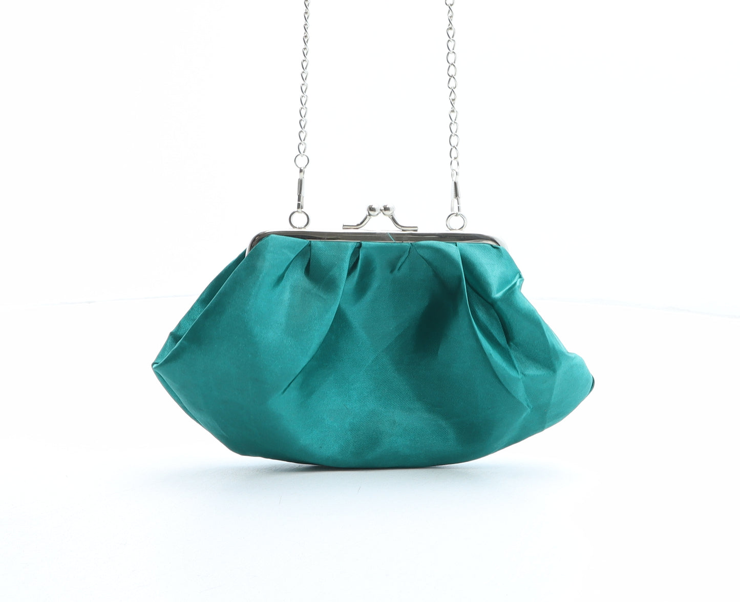 Oasis Womens Green Polyester Clutch Size Mini