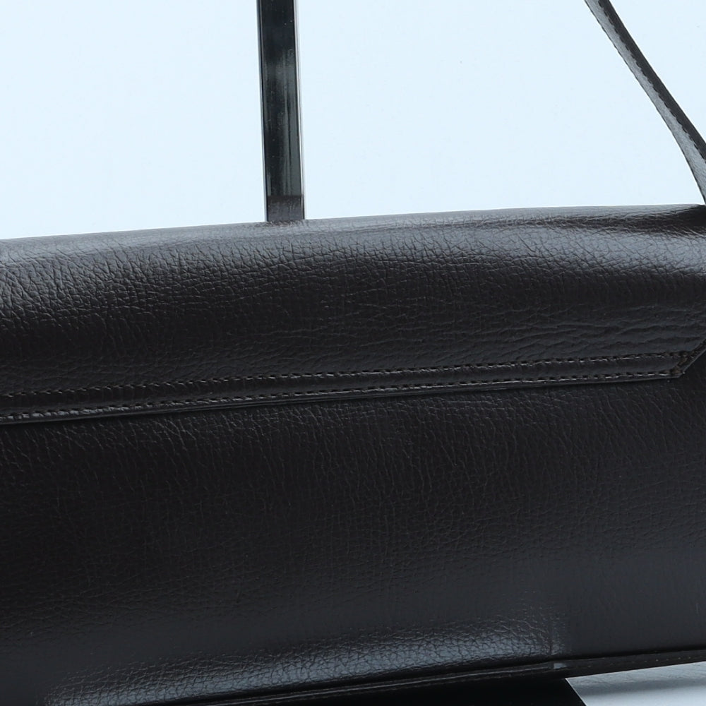 Cleo & Patek Womens Brown Leather Shoulder Bag Size Medium