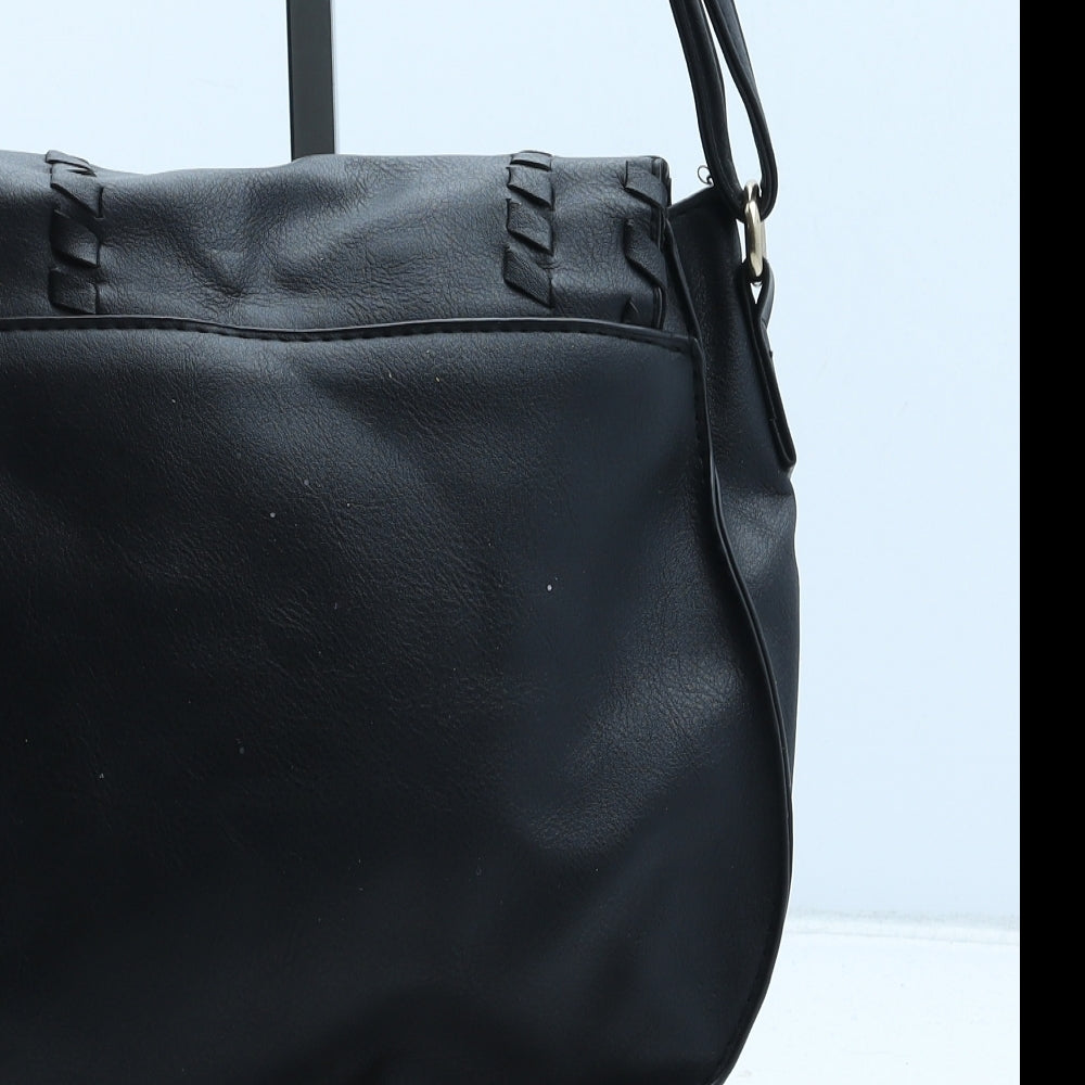 Atmosphere Womens Black Polyamide Crossbody Size Small