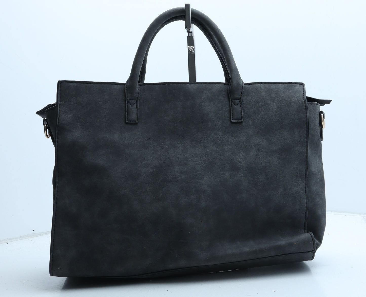 Primark Womens Grey Polyurethane Top Handle Bag Size Medium