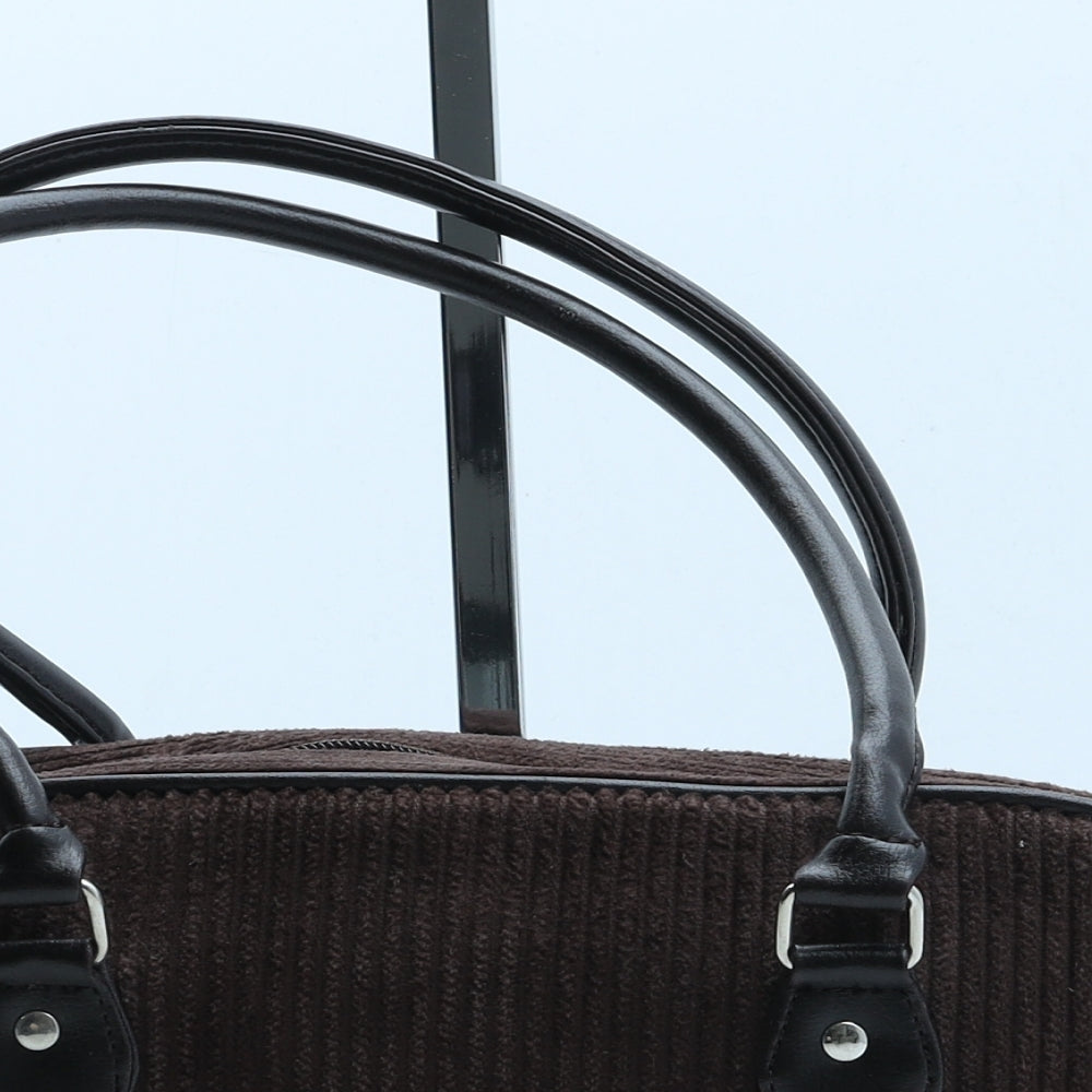 St Bernard Womens Brown Cotton Top Handle Bag Size Medium