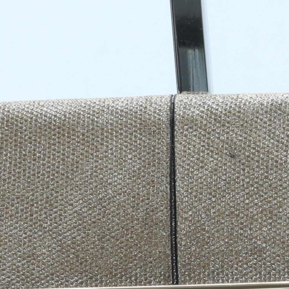 River Island Womens Gold Polyurethane Clutch Size Small