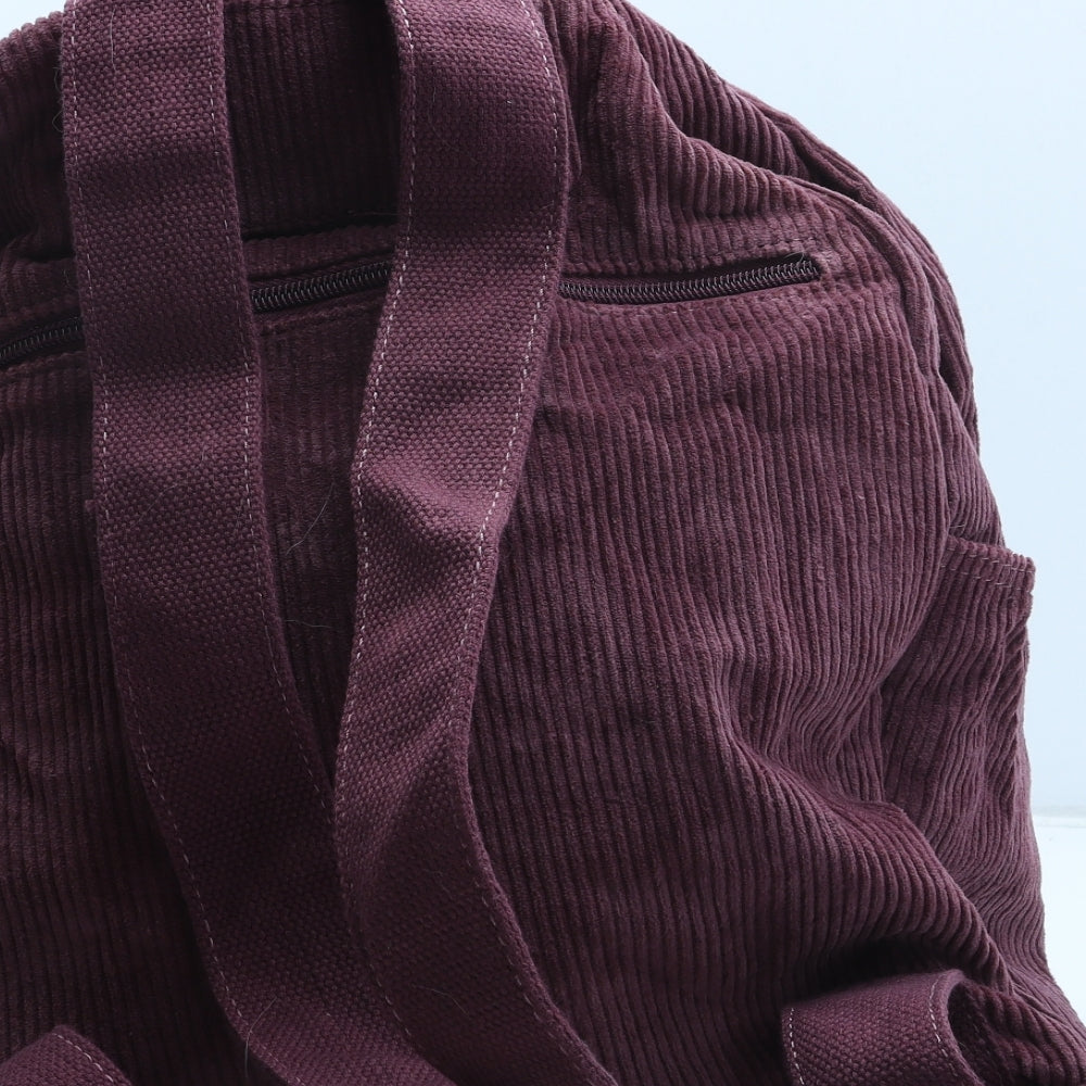 Urban Outfitters Womens Purple Cotton Backpack Size Medium