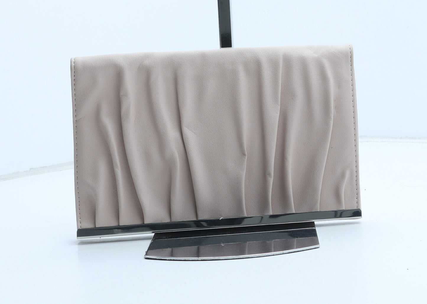 New Look Womens Pink Polyurethane Clutch Size Small