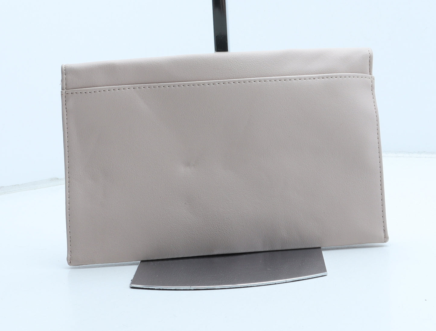 New Look Womens Pink Polyurethane Clutch Size Small