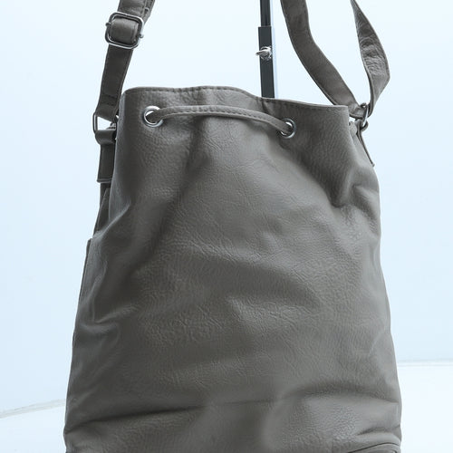 Atmosphere Womens Beige Polyurethane Top Handle Bag Size Medium