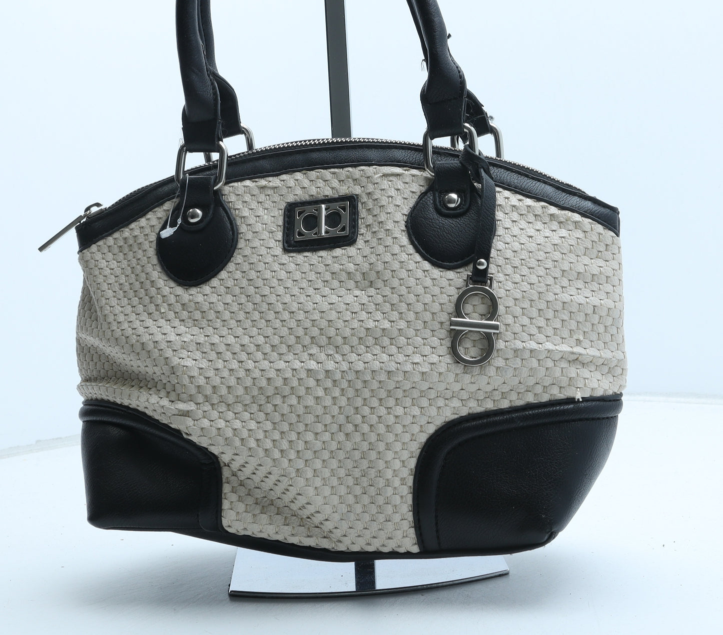 Debenhams Womens Beige Polyurethane Tote Size Medium