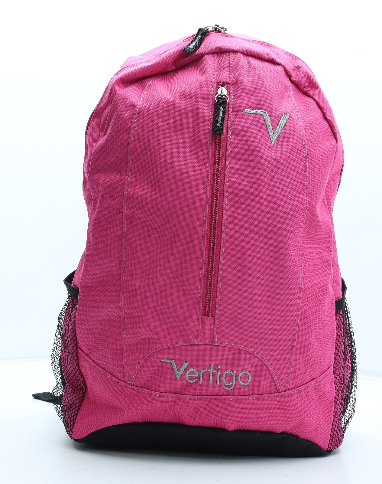 Vertigo Womens Pink Polyester Backpack Size Large