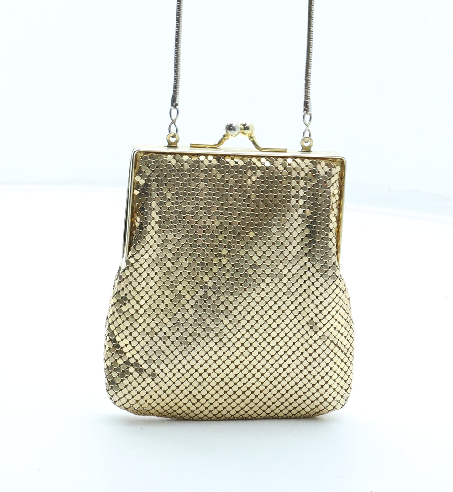 Ravel Womens Gold Aluminium Clutch Size Small
