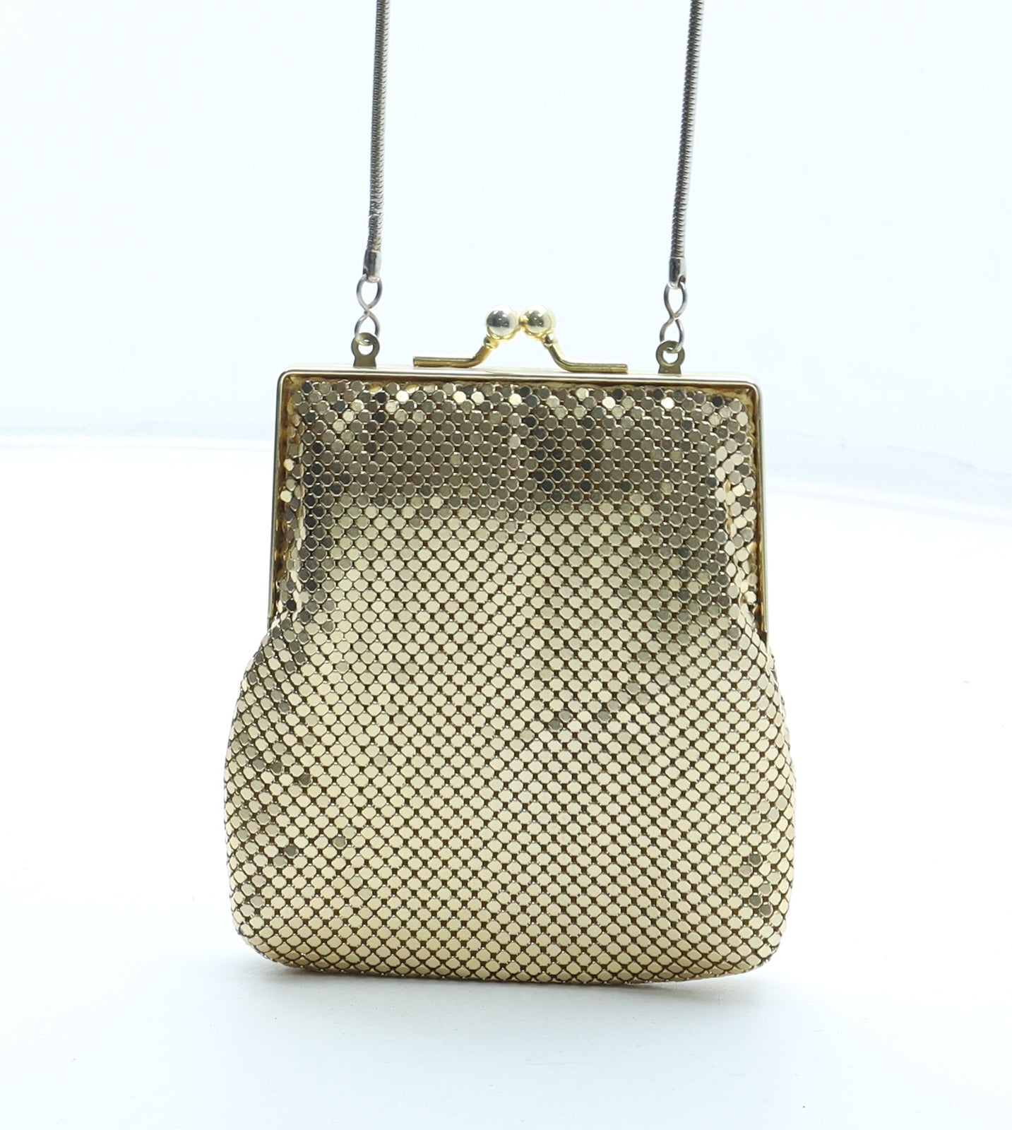 Ravel Womens Gold Aluminium Clutch Size Small