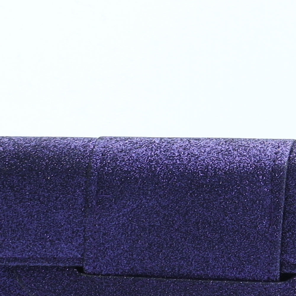 KOKO Womens Purple Polyester Clutch Size Small