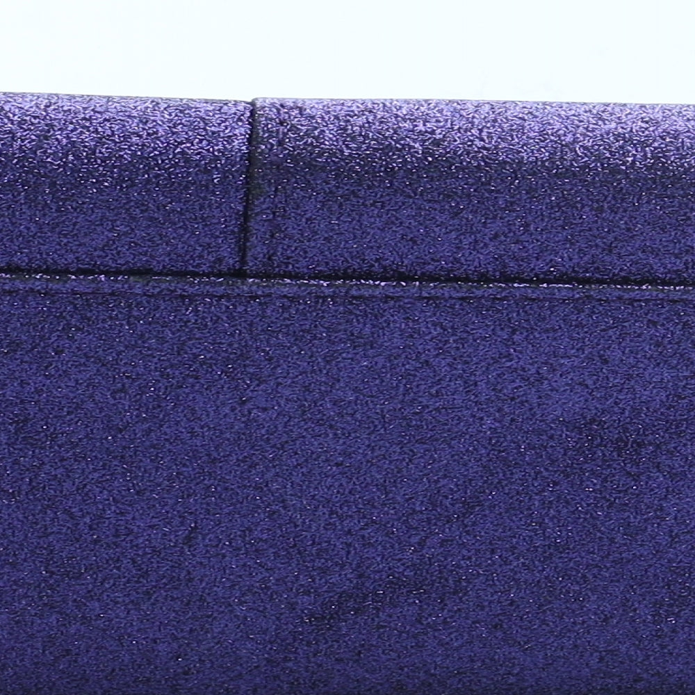 KOKO Womens Purple Polyester Clutch Size Small