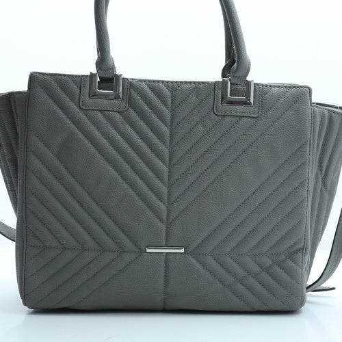 Primark Womens Grey Polyurethane Tote Size Large