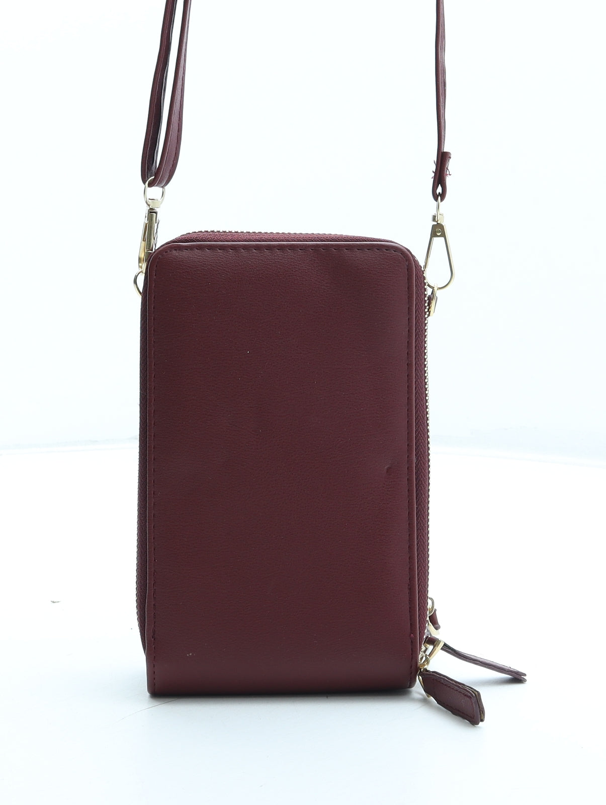 Forever Young Womens Red Polyurethane Crossbody Size Small