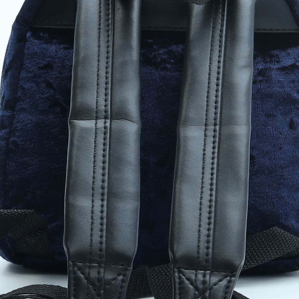 Harry Potter Womens Blue Polyester Backpack Size Small - Deathly Hallows