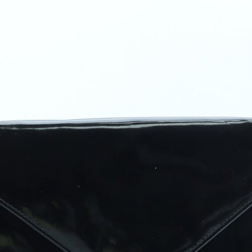 St Michaels Womens Black Polyurethane Shoulder Bag Size Small