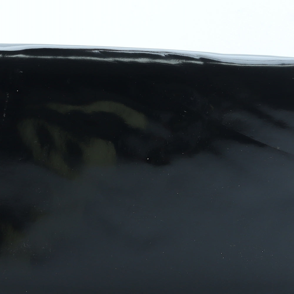 St Michaels Womens Black Polyurethane Shoulder Bag Size Small