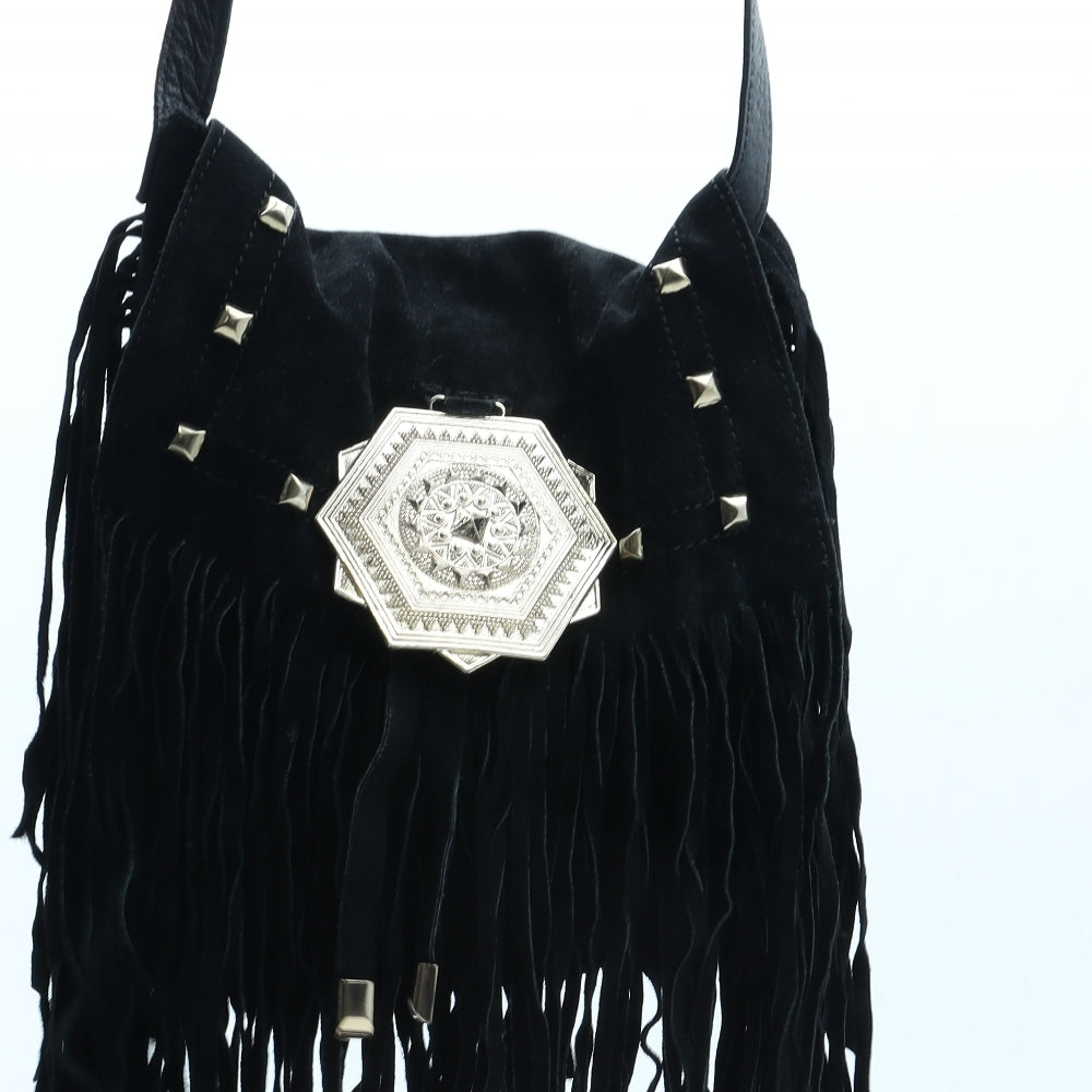 River Island Womens Black Polyester Crossbody Size Medium