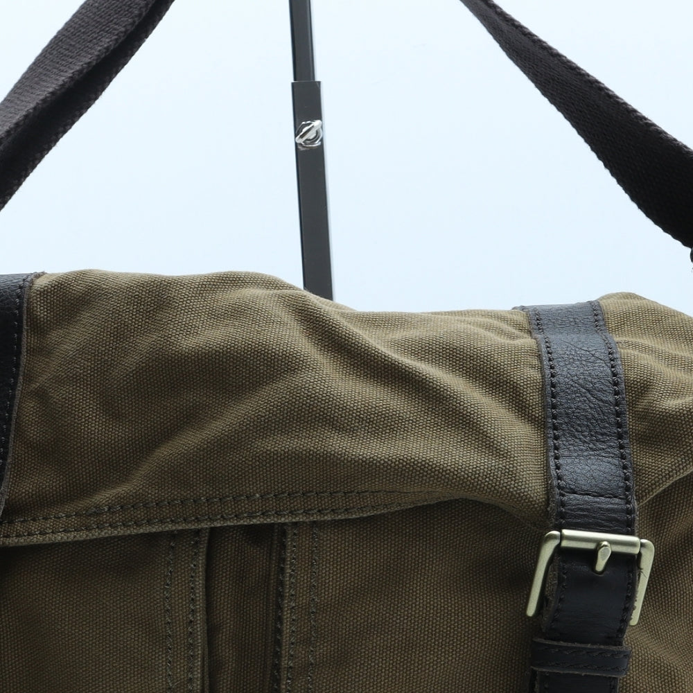 Fossil Womens Brown Cotton Satchel Size Large